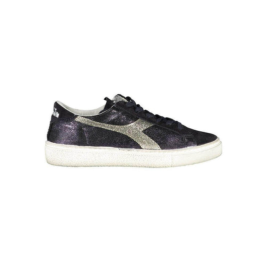 Diadora Black Leather Women Sneaker 1728,67403481248,Athletic - Sneakers - Shoes,Black,Clothing,Diadora,EU35.5/US5.5,EU36.5/US6.5,New with tags,Shoes,Sneakers - Shoes,Sneakers - Women - Shoes,Women,Women - Shoes