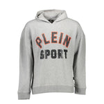 Plein Sport Gray Cotton Sweater PL-10024-S