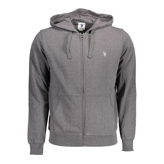 U.S. POLO ASSN. Gray Cotton Sweater