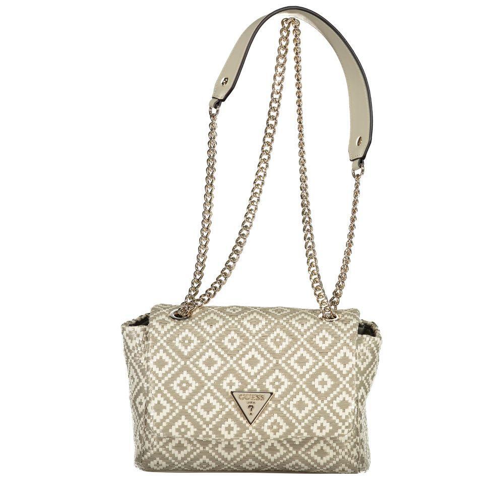 Guess Jeans Gray Polyethylene Handbag GU-30682