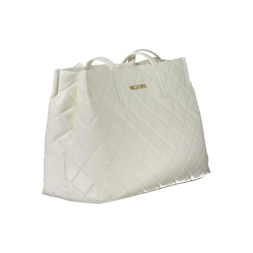 Mario Valentino White Polyethylene Handbag VA-32687