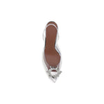 Amina Muaddi Begum Glass Pumps AM-C9S343933BEGTRANSPAREN-EU37/US7