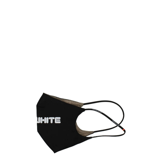 Off-White Black Cotton Facemask 1728,75667636384,Accessories,Black,Facemasks - Other Accessories - Accessories,Men,New with tags,Off-White,Other Accessories - Accessories