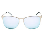 Italia Independent Gray Metal Sunglasses