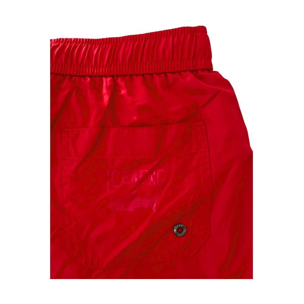 Iceberg Red Polyester Men Swim Short 1728,67345744032,Clothing,Iceberg,L,Men,Men - Clothing,Multicolor,New with tags,Shorts - Clothing,Shorts - Shorts - Clothing,Swimwear - Men - Clothing,XL