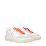 Versace White Leather Greca Sneakers VE-15247737880841-EU36/US6