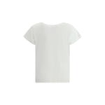 James Perse V-neck cotton T-Shirt JA-WUC3182WHT-0/XS