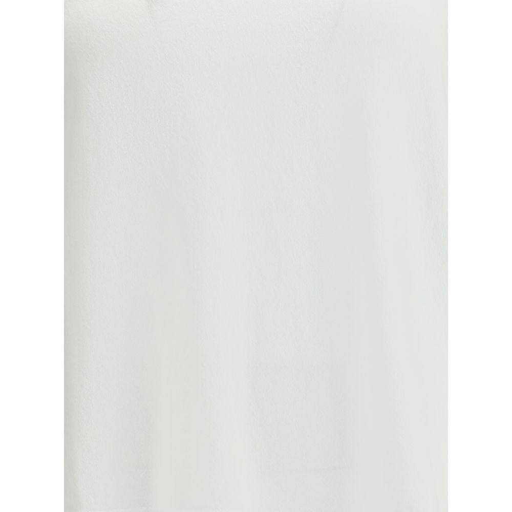 James Perse V-neck cotton T-Shirt JA-WUC3182WHT-0/XS