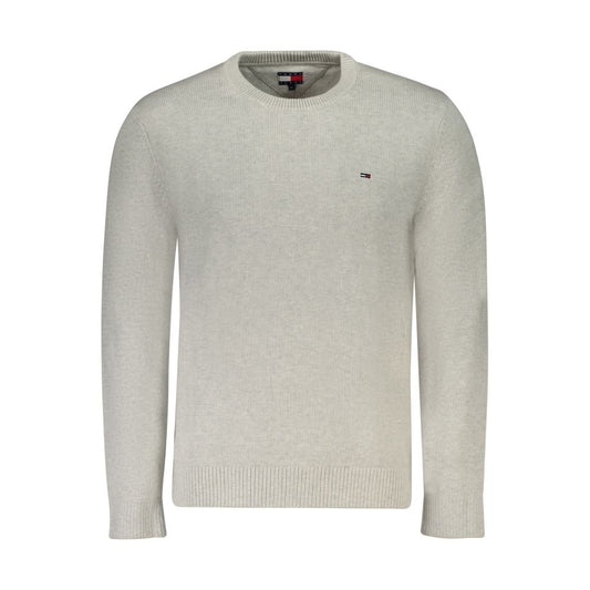 Tommy Hilfiger Gray Cotton Men Sweater TO-39465-S