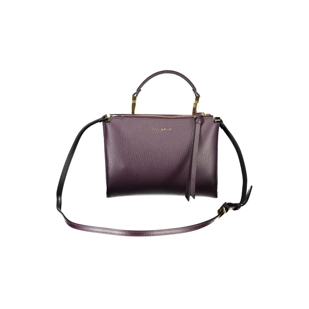 Front view with bag zipped and handles upright.