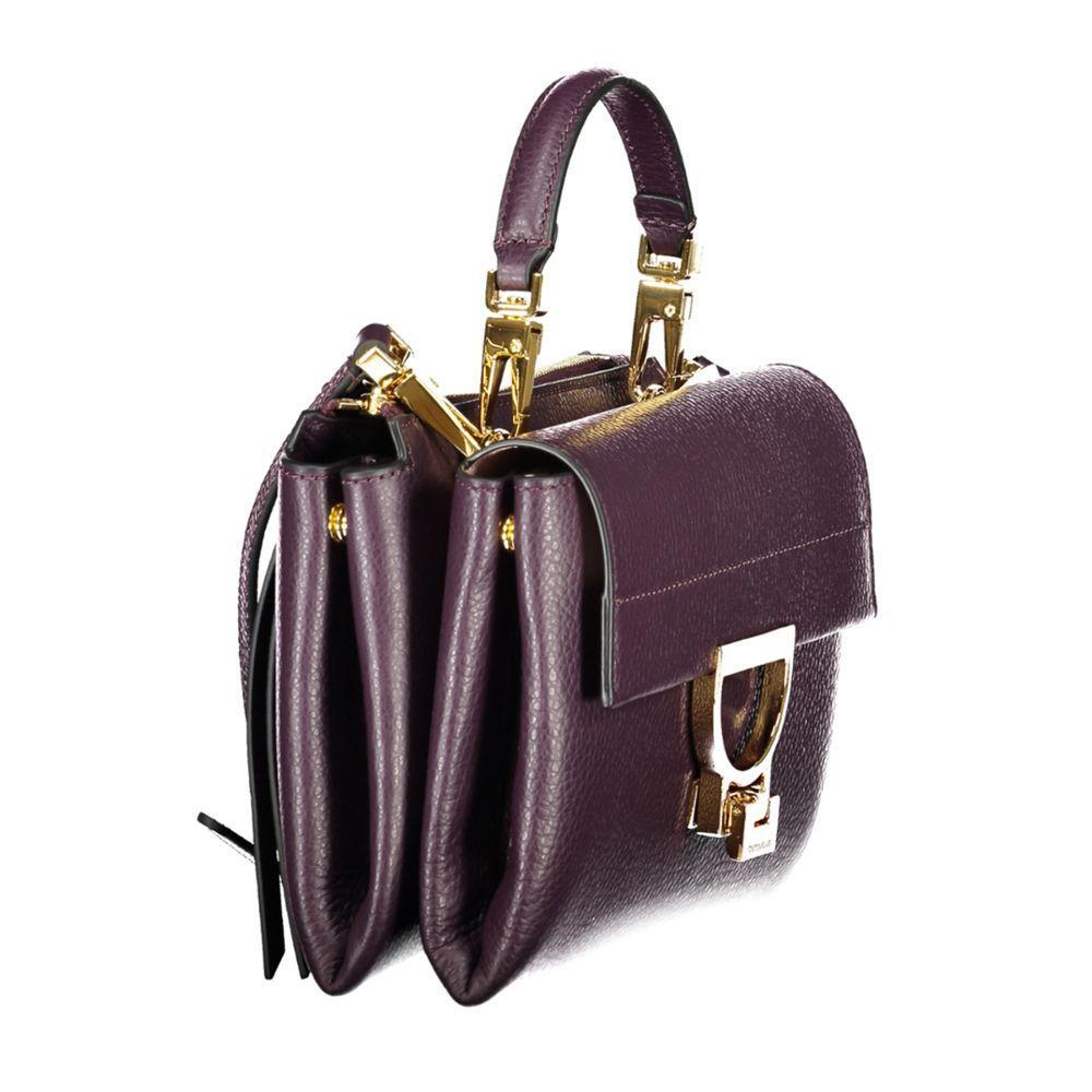 Front view with bag zipped and handles upright.