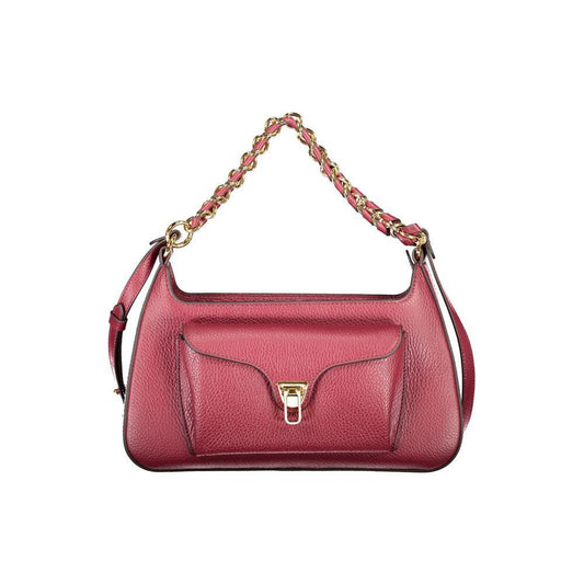 Coccinelle Purple Leather Women Handbag CO-39558