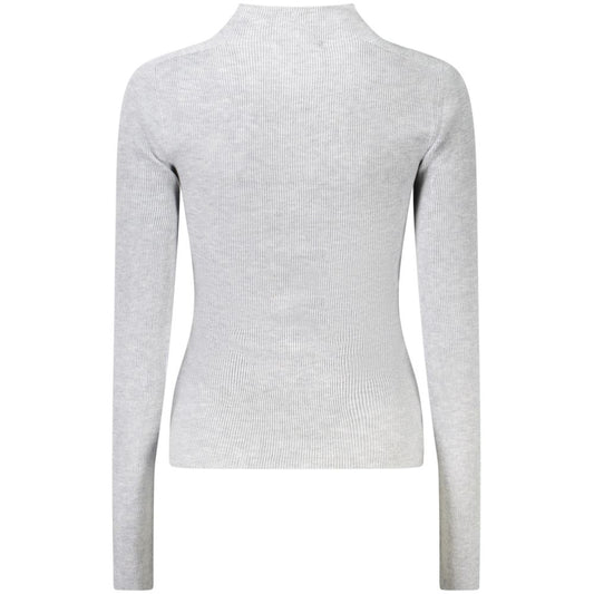 Guess Jeans Gray Wool Women Sweater GU-39569-XS
