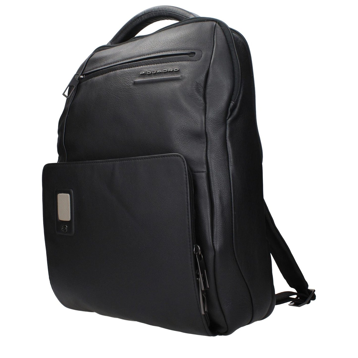 Piquadro Black Leather Backpack 1728,75667636384,Backpacks - Bags,Bags,Black,Men,New with tags,Piquadro