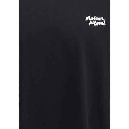 Maison Kitsuné Black Cotton T-Shirt