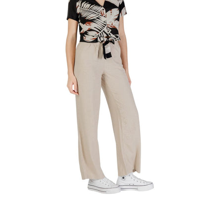 Only Beige Linen Casual Pants 1728,71956299936,Beige,Casual Pants - Pants - Clothing,Clothing,L/32,M/32,New with tags,Only,Pants - Clothing,Women