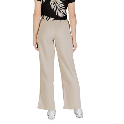 Only Beige Linen Casual Pants 1728,71956299936,Beige,Casual Pants - Pants - Clothing,Clothing,L/32,M/32,New with tags,Only,Pants - Clothing,Women