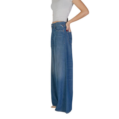 Replay Blue Cotton Bootcut Jeans 1728,71956299936,Blue,Bootcut Jeans - Jeans Denim - Clothing,Clothing,Jeans Denim - Clothing,New with tags,Replay,W27 | L30,W28 | L30,Women