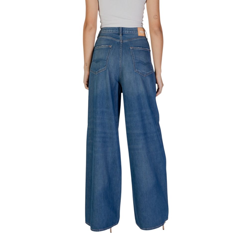 Replay Blue Cotton Bootcut Jeans 1728,71956299936,Blue,Bootcut Jeans - Jeans Denim - Clothing,Clothing,Jeans Denim - Clothing,New with tags,Replay,W27 | L30,W28 | L30,Women