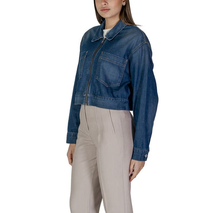 Replay Blue Cotton Denim Jacket 1728,71956299936,Blue,Clothing,Denim Jackets - Jackets & Coats - Clothing,IT38|XS,Jackets & Coats - Clothing,New with tags,Replay,Women