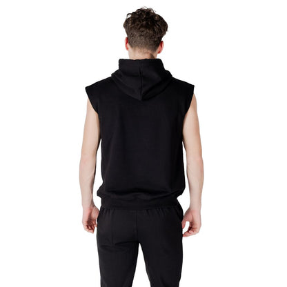 Icon Black Cotton Hoodie 1728,71956299936,Black,Clothing,Hoodies - Sweaters - Clothing,Icon,IT42 | XS,IT44 | S,IT46 | M,Men,New with tags,Sweaters - Clothing