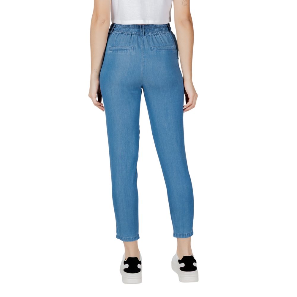 Only Blue Lyocell Casual Pants 1728,71956299936,Blue,Casual Pants - Pants - Clothing,Clothing,New with tags,Only,Pants - Clothing,Women,XS/32
