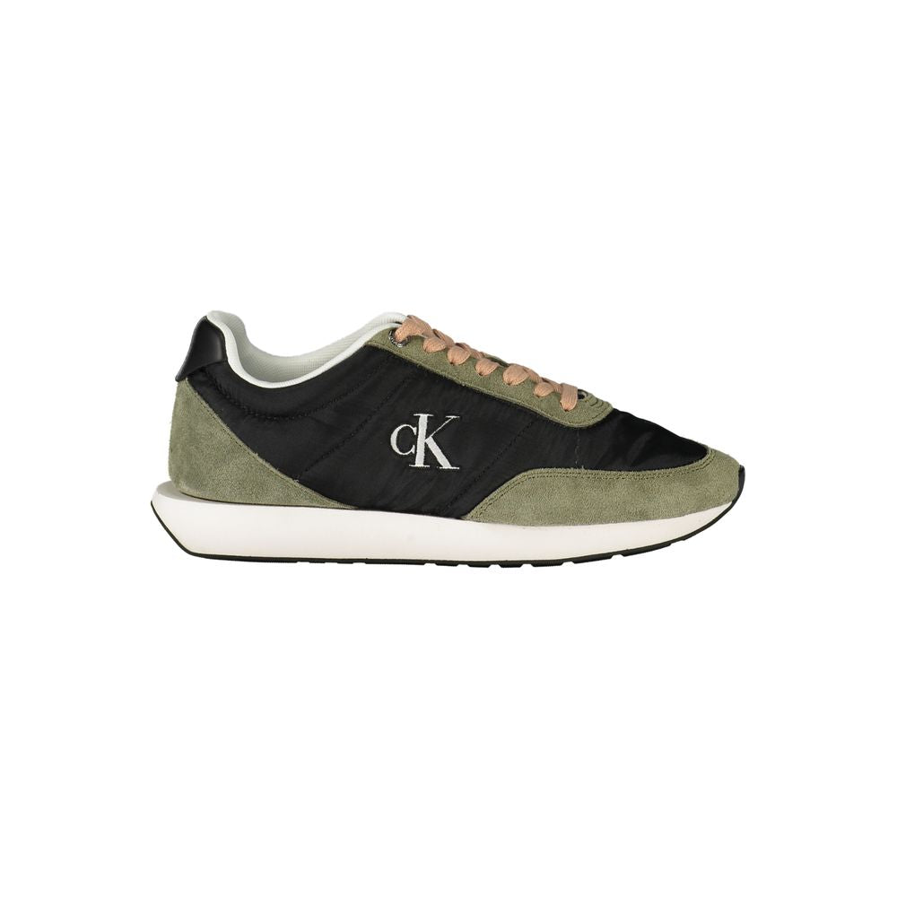 Calvin Klein Nero Polyester Women Sneaker 1728,67403481248,Athletic - Sneakers - Shoes,Black,Calvin Klein,EU36/US6,EU37/US7,EU38/US8,EU39/US9,EU40/US10,EU41/US11,New with tags,Shoes,Sneakers - Shoes,Women