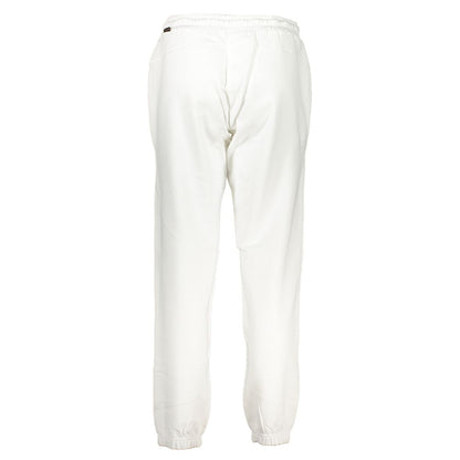 Napapijri White Cotton Women Sweatpants