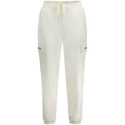 Guess Jeans White Cotton Women's Sweatpant