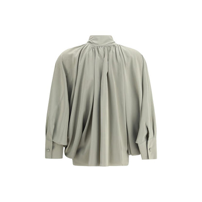 Max Mara Bicolor Silk Blouse