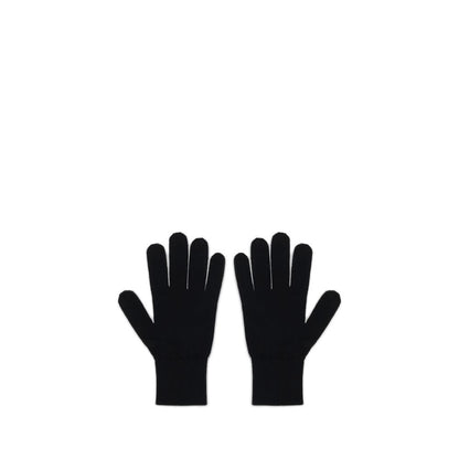 MM6 Black Wool Gloves