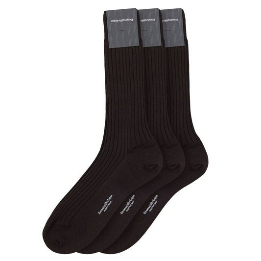 ZEGNA Brown Wool Socks 1728,39-40,42-43,43-44,45-46,67397976224,Brown,Clothing,Men,New with tags,Socks - Underwear - Clothing,Underwear - Clothing,ZEGNA