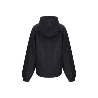 Ganni Black Nylon Shell Jacket 1728,72470364320,Black,Clothing,Ganni,Jackets & Coats - Clothing,L/XL,New with tags,S-M,Shell Jackets - Jackets & Coats - Clothing,Women