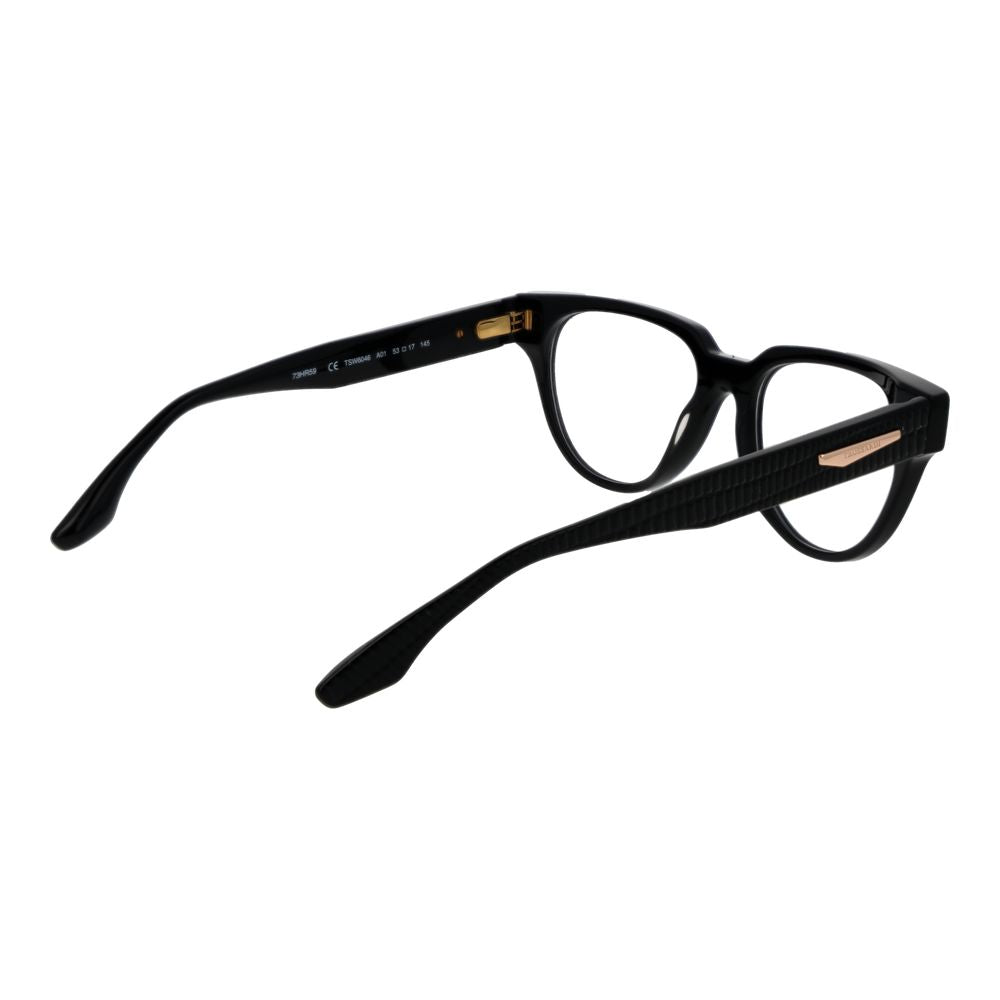 Trussardi Black Acetate Glasses (Frames) 1728,67345776800,Accessories,Black,Glasses (Frames) - Glasses and Sunglasses - Accessories,Glasses and Sunglasses - Accessories,New with tags,Trussardi,Women