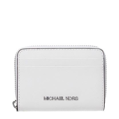 Michael Kors White Leather Cardholder 1728,75667636384,Accessories,Cardholders - Wallets - Accessories,Michael Kors,New with tags,Wallets - Accessories,White,Women
