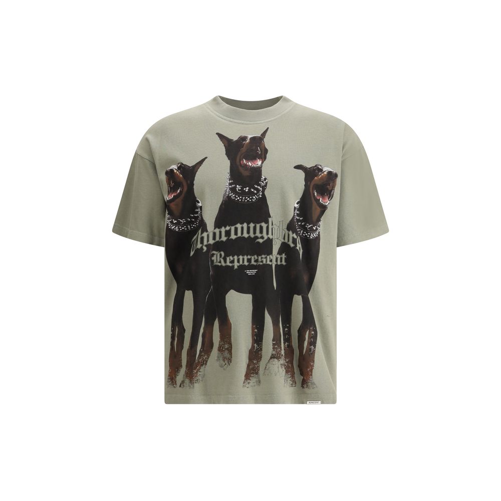 Represent Bicolor Cotton T-Shirt 1728,72470364320,Bicolor,Clothing,L,Men,New with tags,Represent,S,T-Shirts - Clothing,T-Shirts - T-Shirts - Clothing,XS