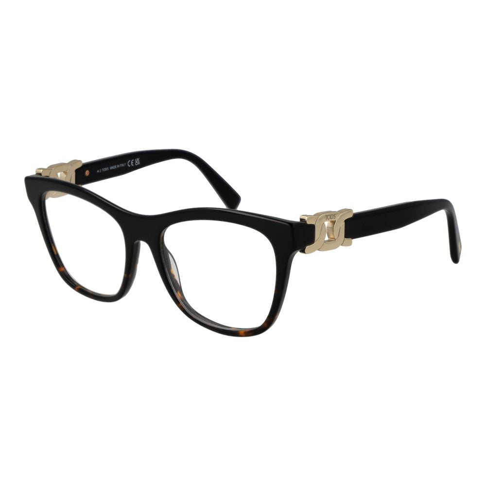 Tod's Black Acetate Glasses (Frames) 1728,67345776800,Accessories,Black,Glasses (Frames) - Glasses and Sunglasses - Accessories,Glasses and Sunglasses - Accessories,New with tags,Tod's,Women