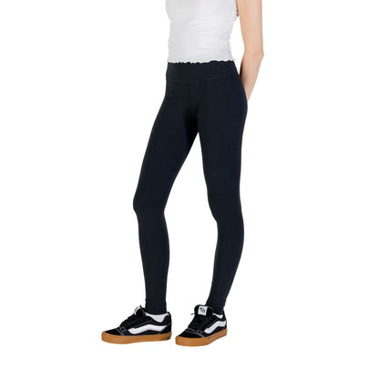 Converse Black Cotton Leggings 1728,71956299936,Black,Clothing,Converse,IT38|XS,IT40|S,IT42|M,Leggings - Sportswear - Clothing,New with tags,Sportswear - Clothing,Women