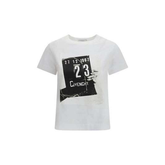 Givenchy White Cotton T-Shirt 1728,72470364320,Clothing,Givenchy,L,M,New with tags,S,T-Shirts - Clothing,White,Women