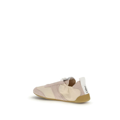 Chloé Beige Nylon Athletic Sneakers 1728,72470364320,Athletic - Sneakers - Shoes,Beige,Chloé,EU36/US6,EU37/US7,EU38/US8,EU39/US9,EU40/US10,EU41/US11,New with tags,Shoes,Sneakers - Shoes,Women