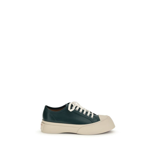 Marni Black Napa Leather / Calf Bos Taurus Chunky Sneakers 1728,72470364320,Black,Chunky - Sneakers - Shoes,EU40/US7,Marni,Men,New with tags,Shoes,Sneakers - Shoes