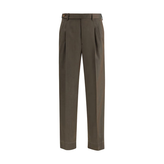 Brioni Bicolor Fleece Wool Casual Pants 1728,72470364320,Bicolor,Brioni,Casual Pants - Pants - Clothing,Clothing,IT48 | M,IT52 | XL,Men,New with tags,Pants - Clothing