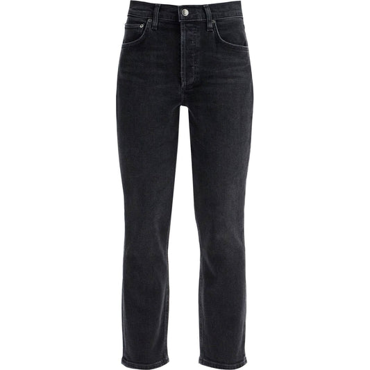 Agolde riley cropped jeans