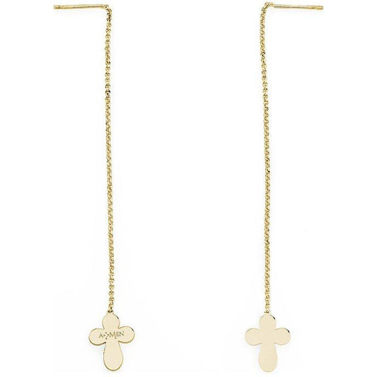 AMEN Mod. CROCE GOLD BIJOUX,Earrings,Lady,Watches,Watches - Accessories,Women