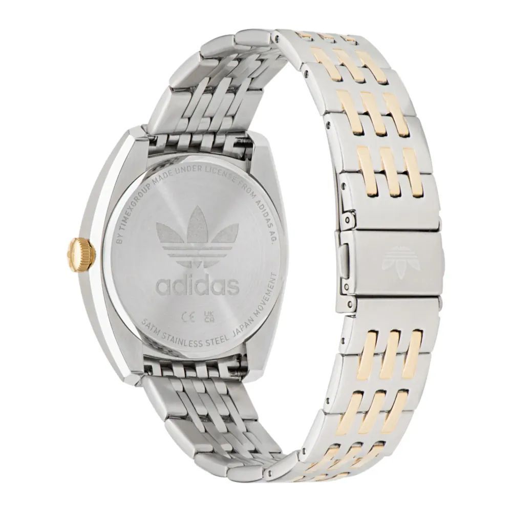 Adidas Gray Stainless Steel Dress Watch Adidas