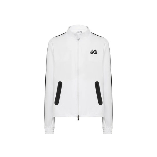 Autry White Elastane Shell Jacket 1728,75611013280,Autry,Clothing,Jackets & Coats - Clothing,L,M,New with tags,S,Shell Jackets - Jackets & Coats - Clothing,Sportswear - Clothing,White,Women,XS