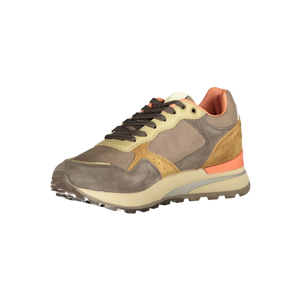 Blauer Marrone Polyurethane Men Sneaker 1728,67403481248,Athletic - Sneakers - Shoes,Blauer,Brown,EU41/US8,EU42/US9,EU43/US10,EU44/US11,EU45/US12,Men,New with tags,Shoes,Sneakers - Shoes