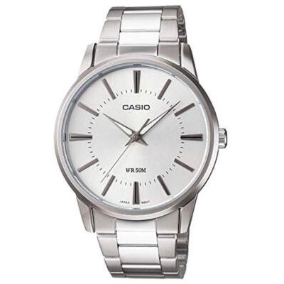 CASIO COLLECTION Mod. 3 H - WHITE Gent,READY STOCKED WATCHES,Wristwatch