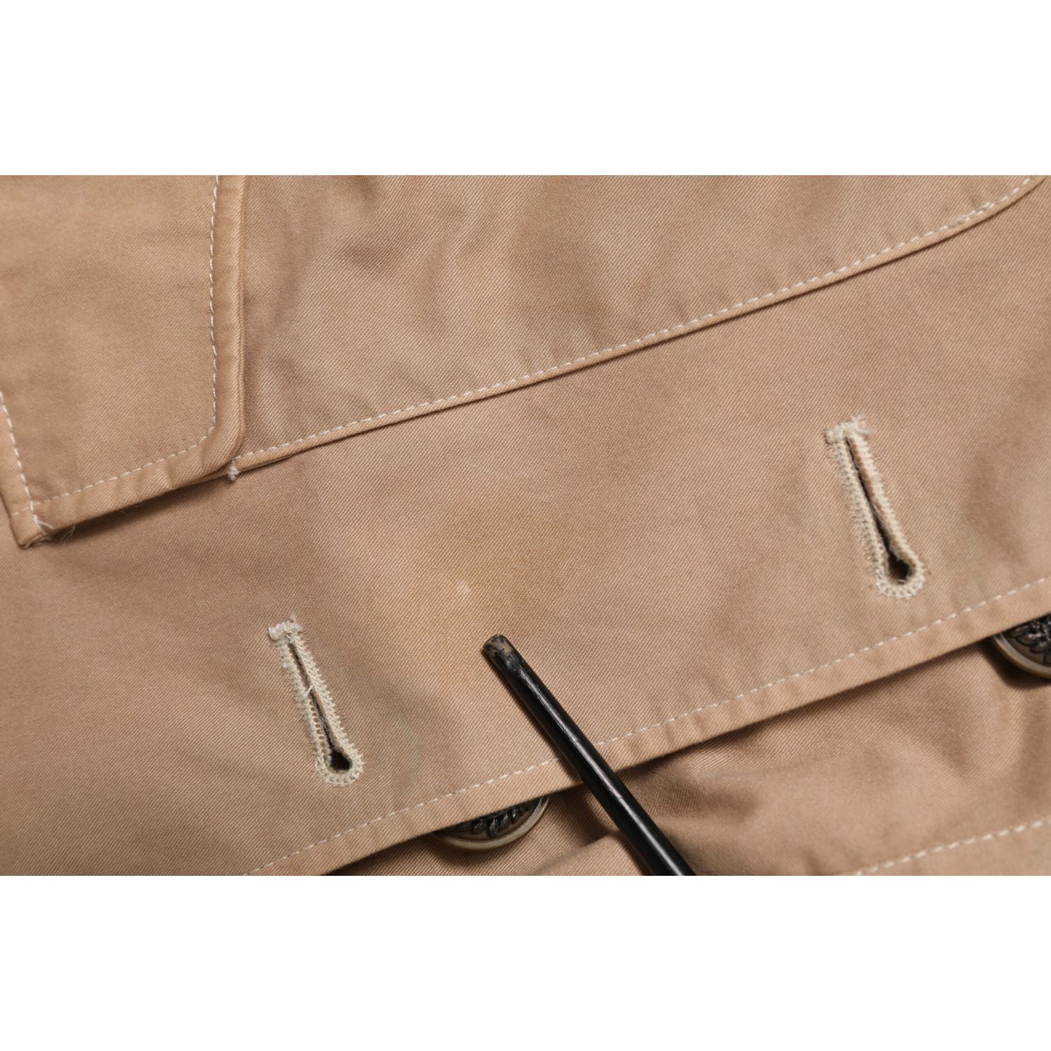 Dolce & Gabbana Beige Cotton Button Up Fitted Cropped Jacket