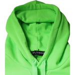 Dolce & Gabbana Green Logo Hooded Pullover Sweatshirt Sweater TSH87005-46